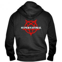 Чоловіче худі на блискавці Supernatural