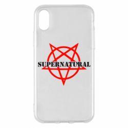 Чехол для iPhone X/Xs Supernatural - PrintSalon