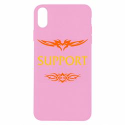 Чохол для iPhone X/Xs Support - PrintSalon