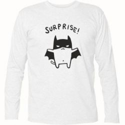 Футболка с длинным рукавом Surprise! - PrintSalon