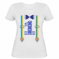 Женская футболка Первоклассник - PrintSalon