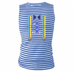 Майка-тельняшка Первоклассник - PrintSalon