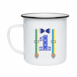 Кружка эмалированная Первоклассник - PrintSalon