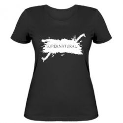 Женская футболка Сверхъестественное