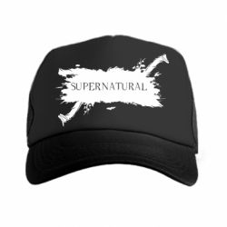 Кепка-тракер Сверхъестественное - PrintSalon