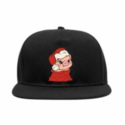 Снепбек Свиня в новорічному мішку - PrintSalon