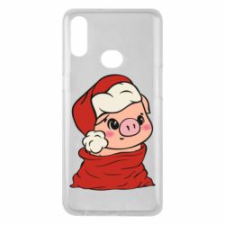 Чохол для Samsung A10s Свиня в новорічному мішку - PrintSalon