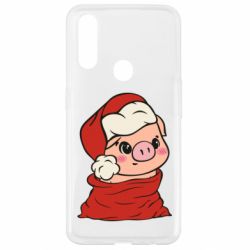 Чохол для Oppo A31 Свиня в новорічному мішку - PrintSalon