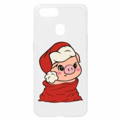 Чохол для Oppo A5s / A12Свиня в новорічному мішку - PrintSalon