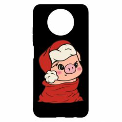 Чохол для Xiaomi Redmi Note 9 5G/Redmi Note 9T Свиня в новорічному мішку - PrintSalon