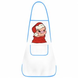 Фартух Свиня в новорічному мішку - PrintSalon