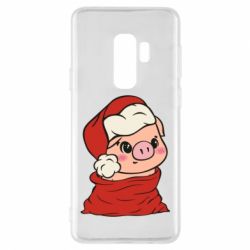 Чохол для Samsung S9+ Свиня в новорічному мішку - PrintSalon