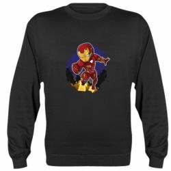 Cвитшот Flying Iron man - PrintSalon