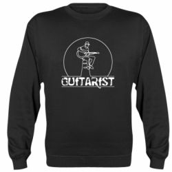 Cвитшот Guitar player. - PrintSalon