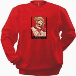 Світшот Хіміко ахегао - PrintSalon