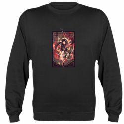 Світшот Ху Тао з Хомою - PrintSalon