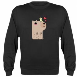 Cвитшот Капибара с цыпленком - PrintSalon