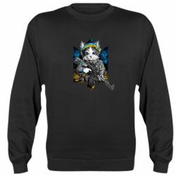 Cвитшот Кот военный - PrintSalon
