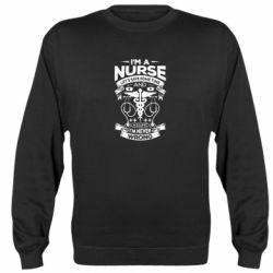 Cвитшот Nurse I'm Never Wrong - PrintSalon