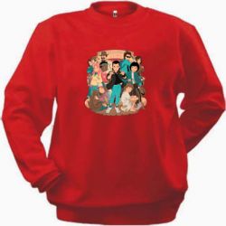 Cвитшот Очень странные дела арт - PrintSalon