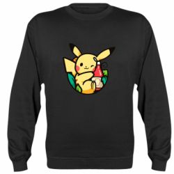 Cвитшот Pikachu with ketchup - PrintSalon