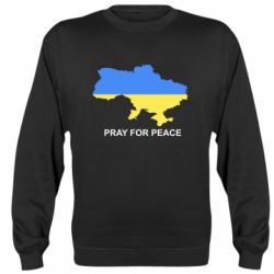 Свитшот Pray for peace - PrintSalon