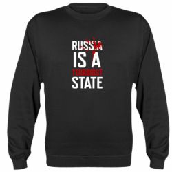 Cвитшот Russia is a terrorist state - PrintSalon