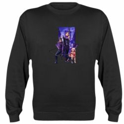 Cвитшот Соколиный глаз и Кейт Бишоп - PrintSalon