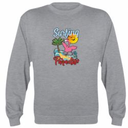 Cвитшот Surfing Paradise Flamingo - PrintSalon