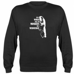 Cвитшот Wednesday girl - PrintSalon