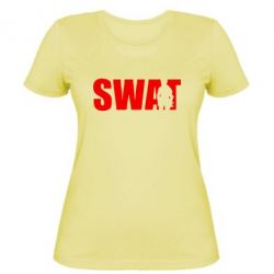 Женская футболка SWAT