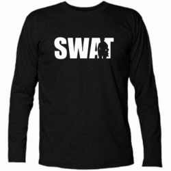 Футболка с длинным рукавом SWAT - PrintSalon