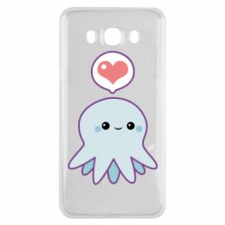 Чехол для Samsung J7 2016 Sweet Octopus - PrintSalon