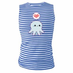 Майка-тельняшка Sweet Octopus - PrintSalon