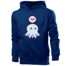 Мужское худи Sweet Octopus - PrintSalon