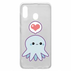 Чехол для Samsung A20 Sweet Octopus - PrintSalon