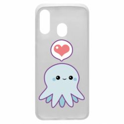 Чехол для Samsung A40 Sweet Octopus - PrintSalon