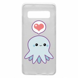 Чехол для Samsung S10 Sweet Octopus - PrintSalon