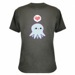 Камуфляжная футболка Sweet Octopus - PrintSalon