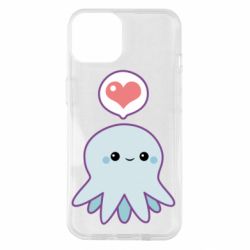 Чехол для iPhone 14 Sweet Octopus - PrintSalon