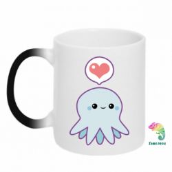 Чашка-хамелеон Sweet Octopus - PrintSalon