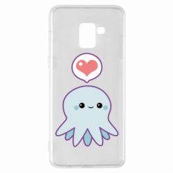 Чехол для Samsung A8+ 2018 Sweet Octopus - PrintSalon