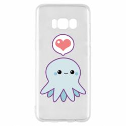 Чехол для Samsung S8 Sweet Octopus - PrintSalon