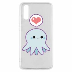 Чехол для Huawei P20 Sweet Octopus - PrintSalon