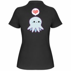 Женское поло Sweet Octopus - PrintSalon