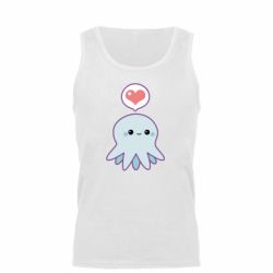 Мужская майка Sweet Octopus - PrintSalon