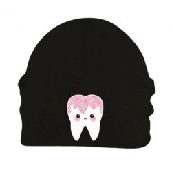 Шапка флисовая Sweet tooth - PrintSalon