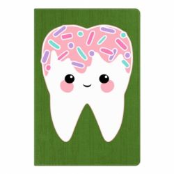 Блокнот с принто Sweet tooth - PrintSalon