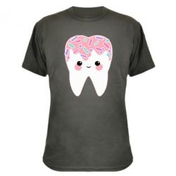 Камуфляжная футболка Sweet tooth - PrintSalon