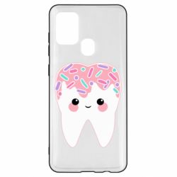 Чехол для Samsung A21s Sweet tooth - PrintSalon